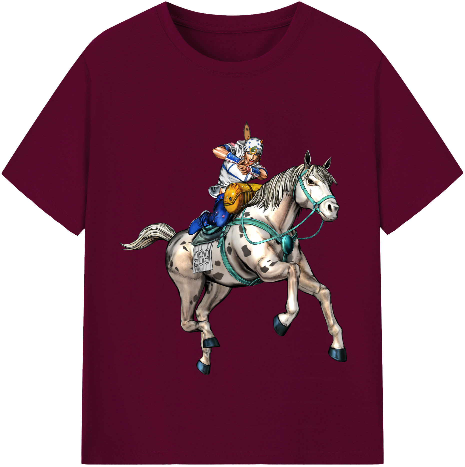 （画像用） ジョジョの奇妙な冒険 ジョナサン?ジョースター JoJo's Bizarre Adventure Jonathan Joestar レディースカジュアルプリントTシャツ（綿100％）